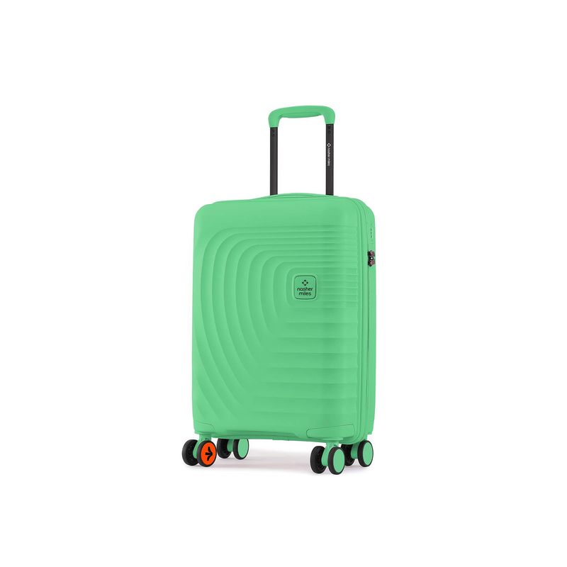 Buy Nasher Miles Boston Pink Hard-Sided Polypropylene Trolley Bag