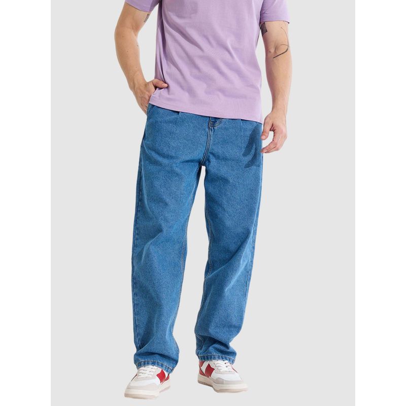 Snitch Blue Loose Fit Jeans (36)
