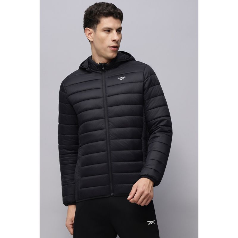 Reebok Men Black Jacket (L)