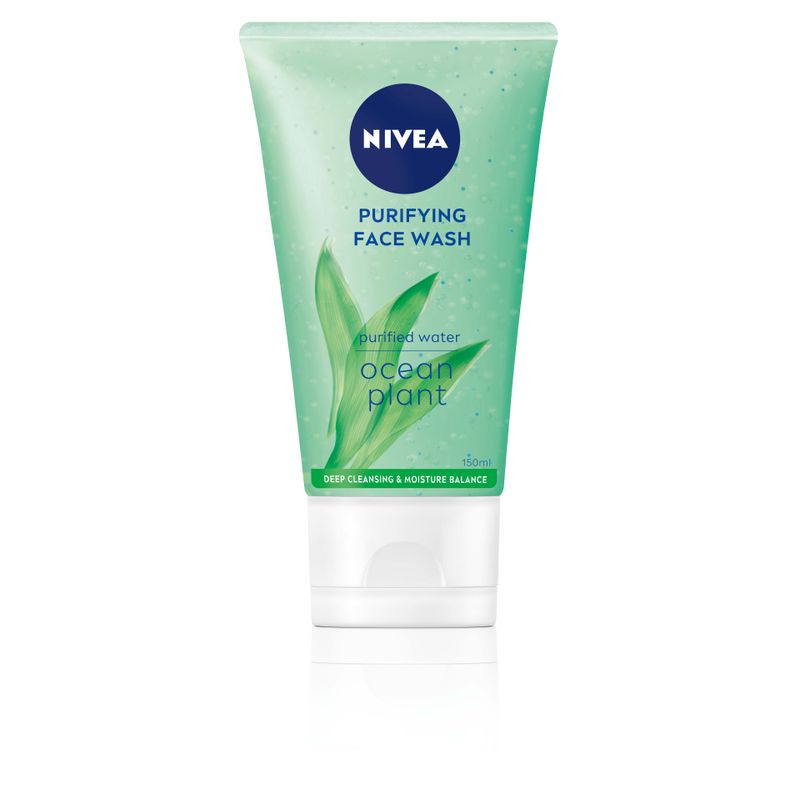 NIVEA Ocean Algae Purifying Face wash for Deep cleansing & Moisture balance (Combination-Oily skin)