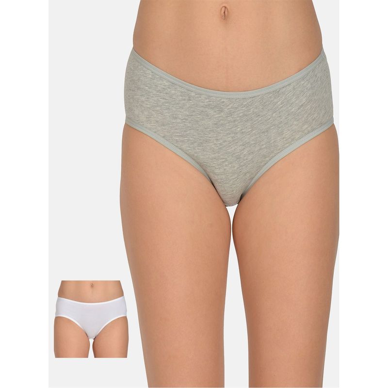 Mod & Shy Pack Of 2 Women Hipstier Brief - Multi-Color (S)