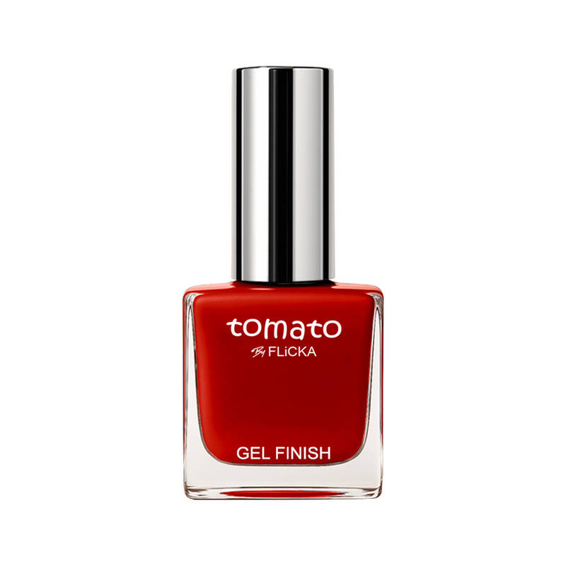 FLiCKA Tomato Gel Finish Long Lasting Nail Polish - Shade 01