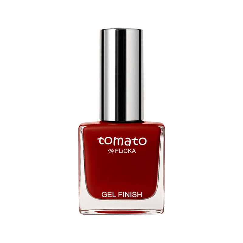 FLiCKA Tomato Gel Finish Long Lasting Nail Polish - Shade 02