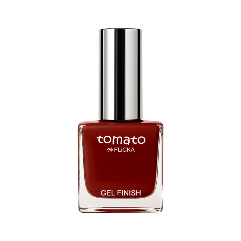 FLiCKA Tomato Gel Finish Long Lasting Nail Polish - Shade 06