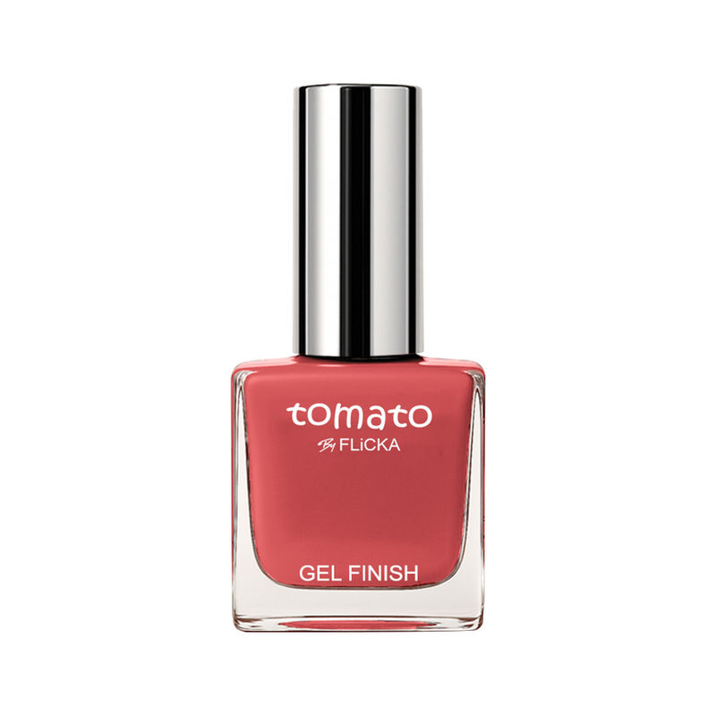 FLiCKA Tomato Gel Finish Long Lasting Nail Polish - Shade 11