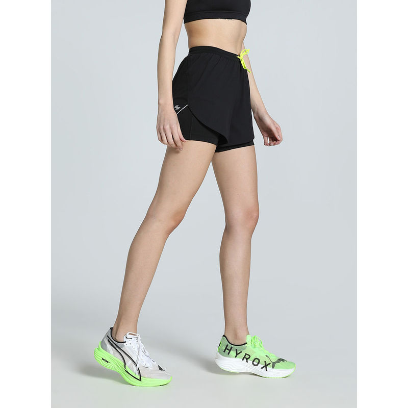 Puma X Hyrox 2In1 Women's Black Shorts (S) (S)