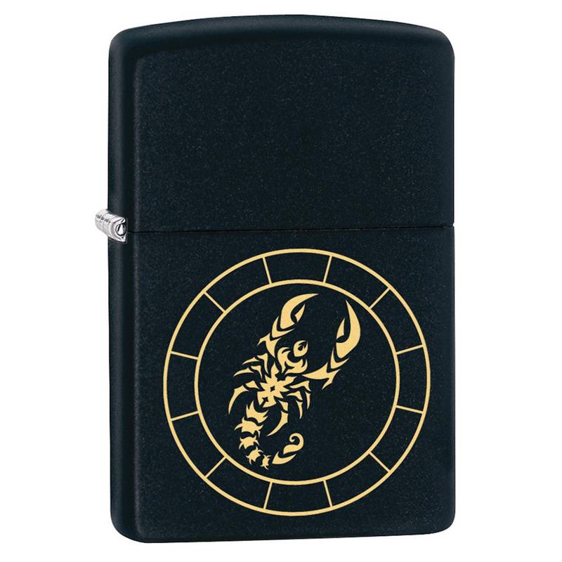 Buy Zippo Scorpio Zodiac Sign Design Windproof Pocket Lighter Online