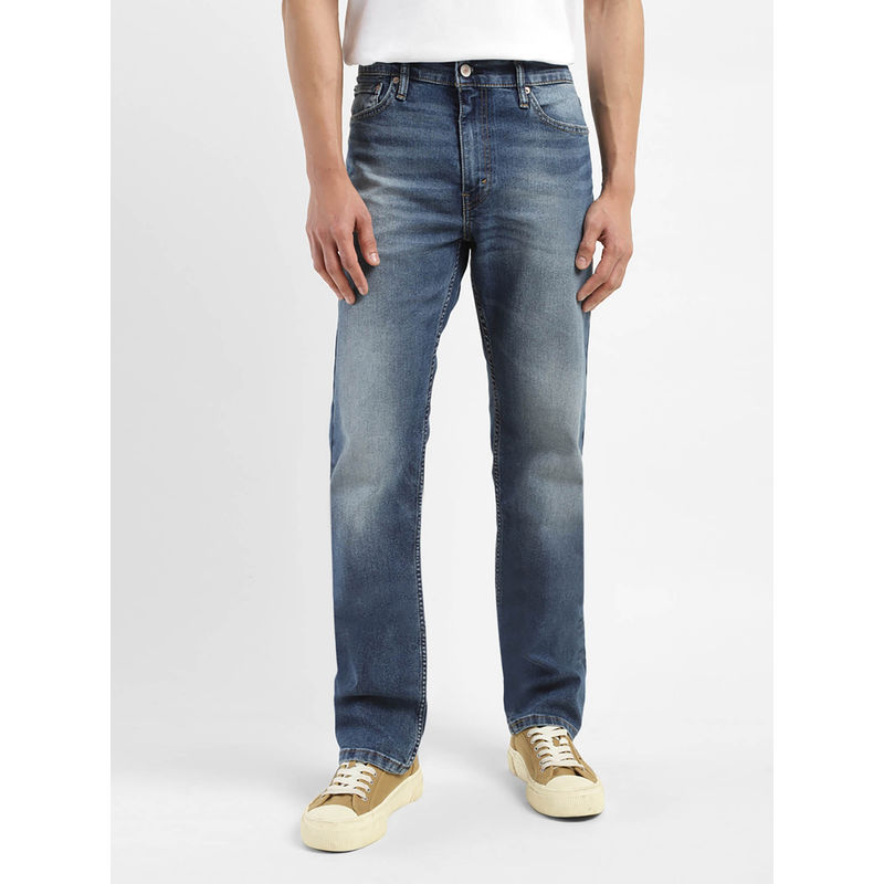 Levi's Men's 513 Blue Slim Fit Jeans (28)