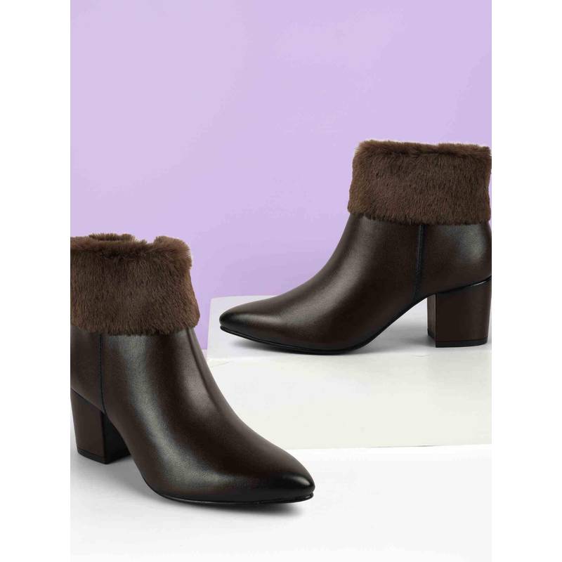 Metro Women Brown Casual Boots (EURO 36)