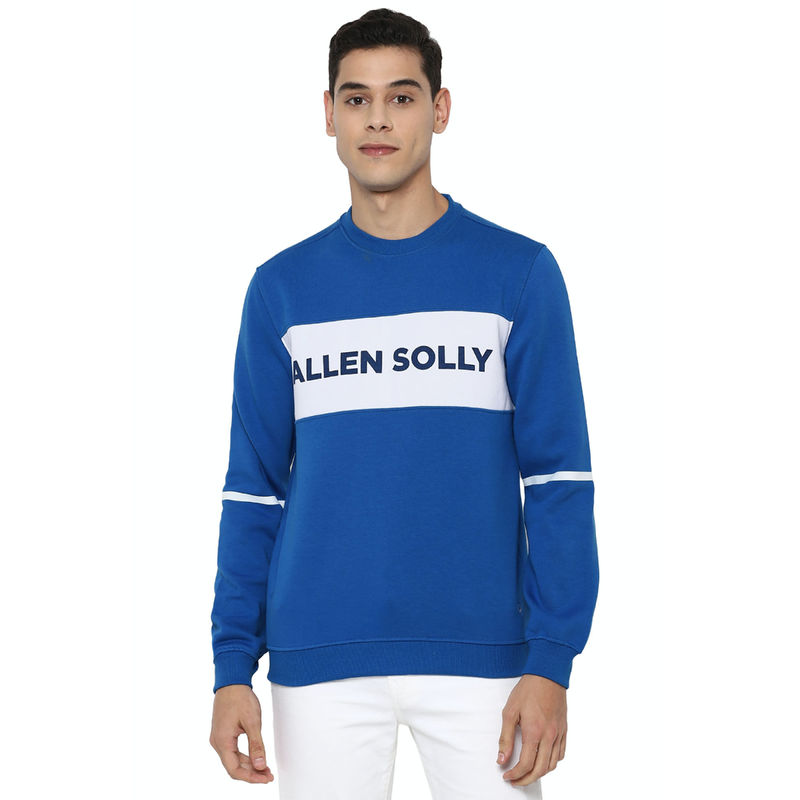 Allen Solly Blue Sweatshirt (S)