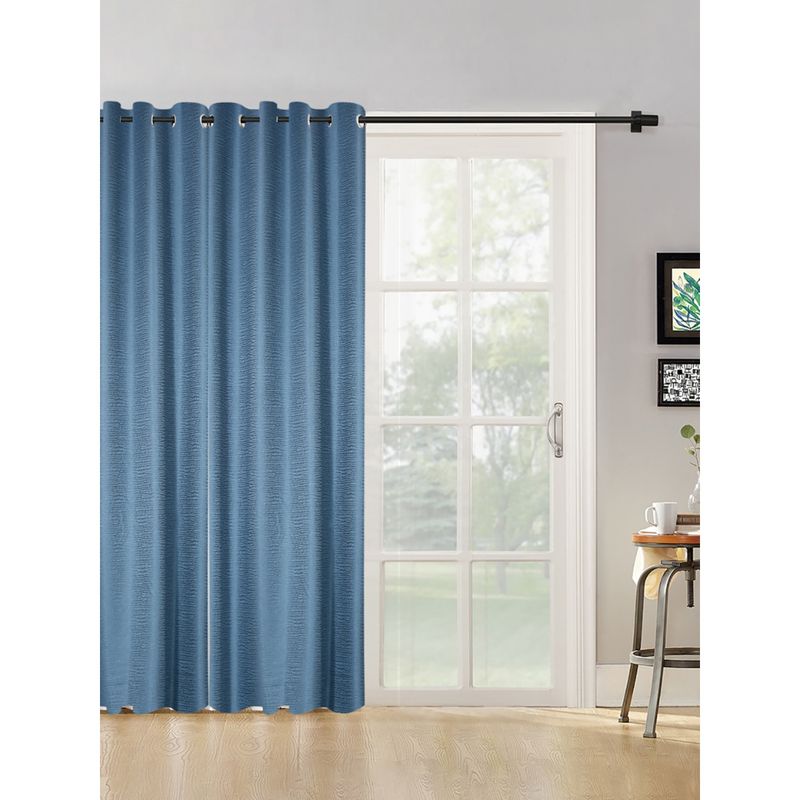 HOSTA HOMES Blackout Door Curtain (4x7 feet)