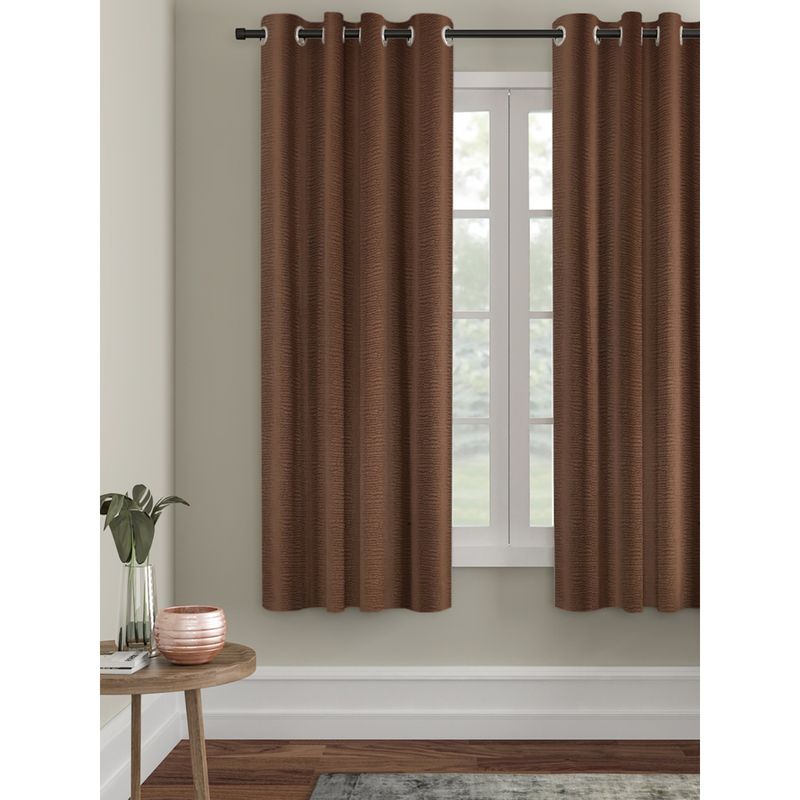 HOSTA HOMES Blackout Window Curtain (4X5 Feet)