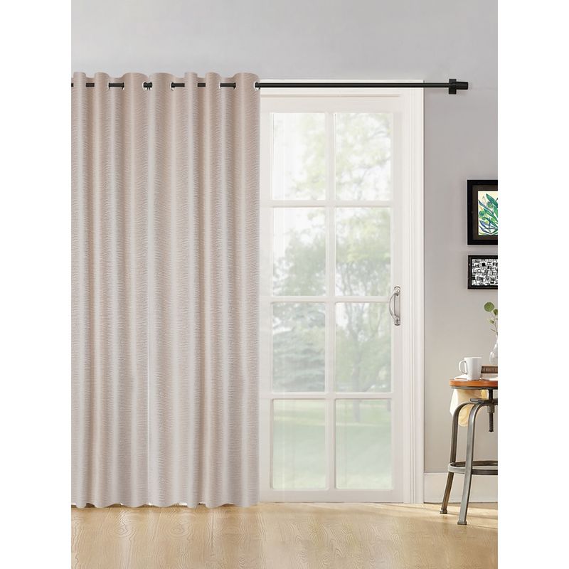 HOSTA HOMES Blackout Door Curtain (4x7 feet)