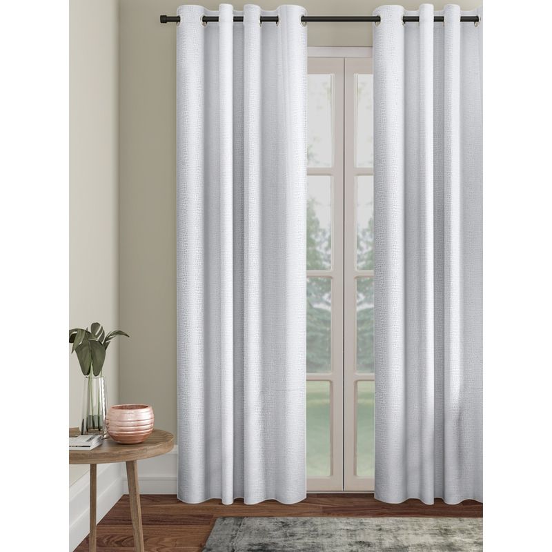 HOSTA HOMES Blackout Long Door Curtain (4x9 feet)