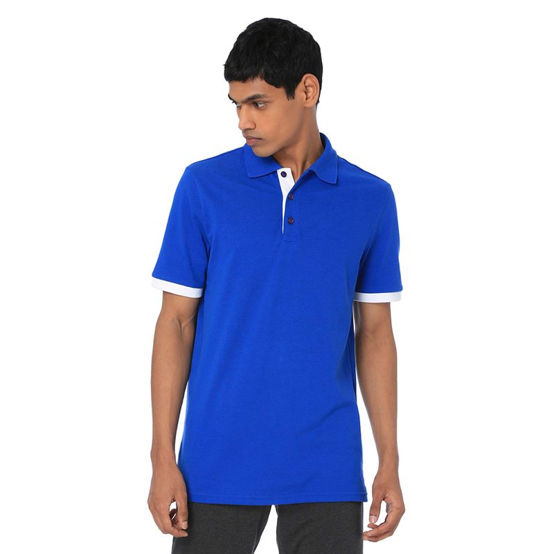 Puma Ilp Solid Polo T-shirt - Blue (S)