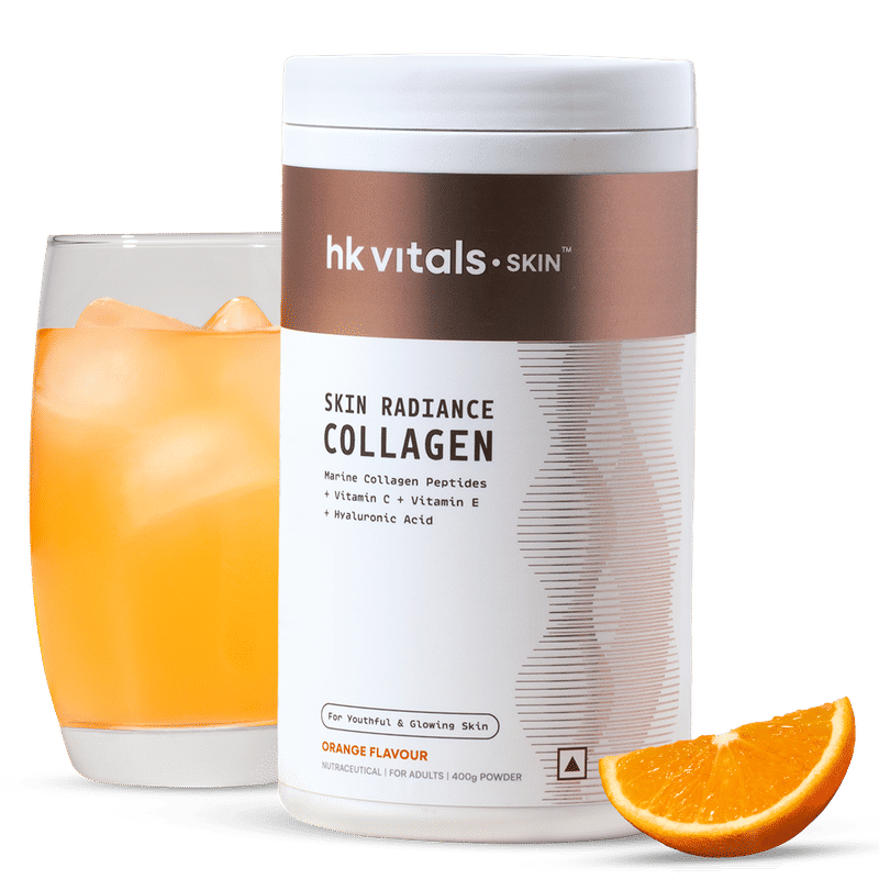 HealthKart HK Vitals Skin Radiance Collagen Supplement - Orange