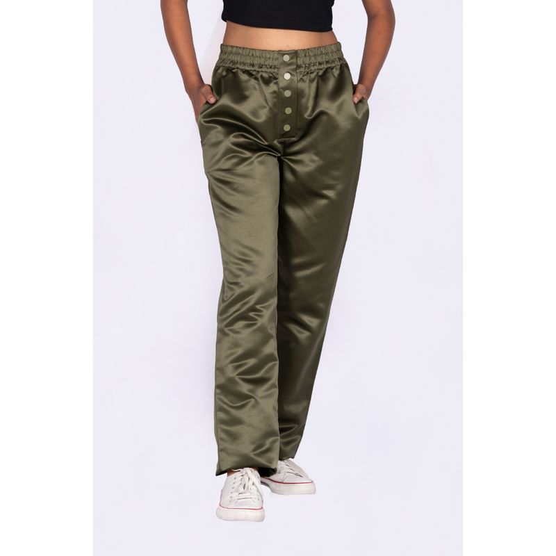 Muvazo Women Leaf Clover Klove Love Track Pant (XS)