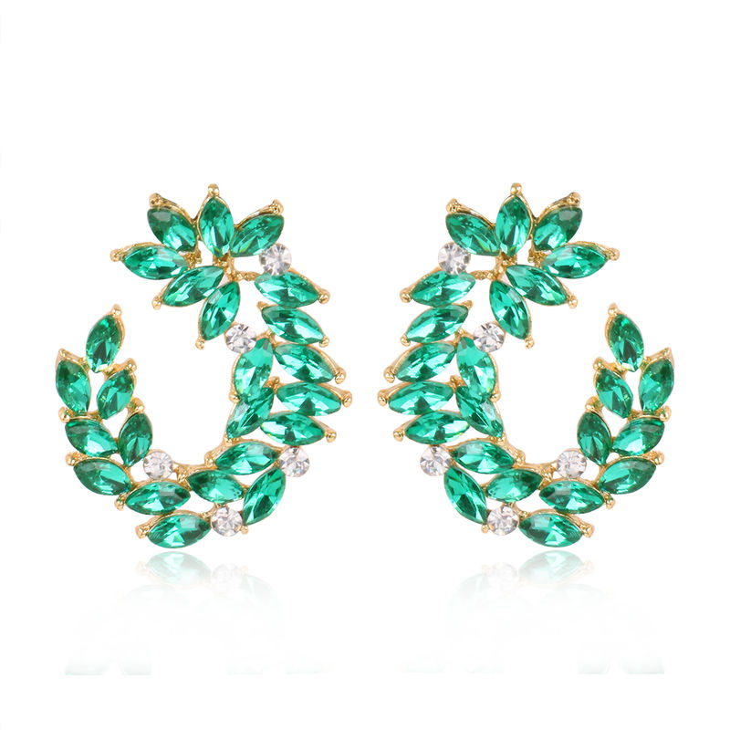 Youbella Stylish Crystal Jewellery Gold Plated Dangler Earrings For Women Buy Youbella Stylish