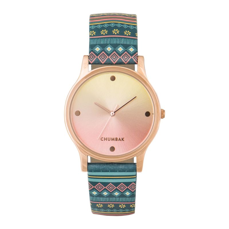 Chumbak Ombre Aztec Watch