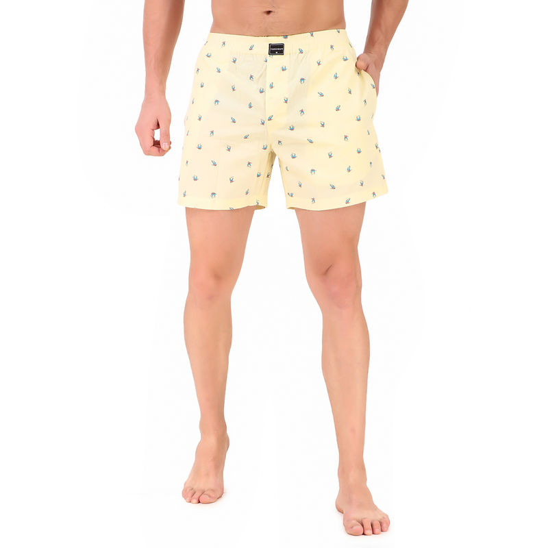 Toffcraft Austin Summer Boxer Shorts Yellow (L)