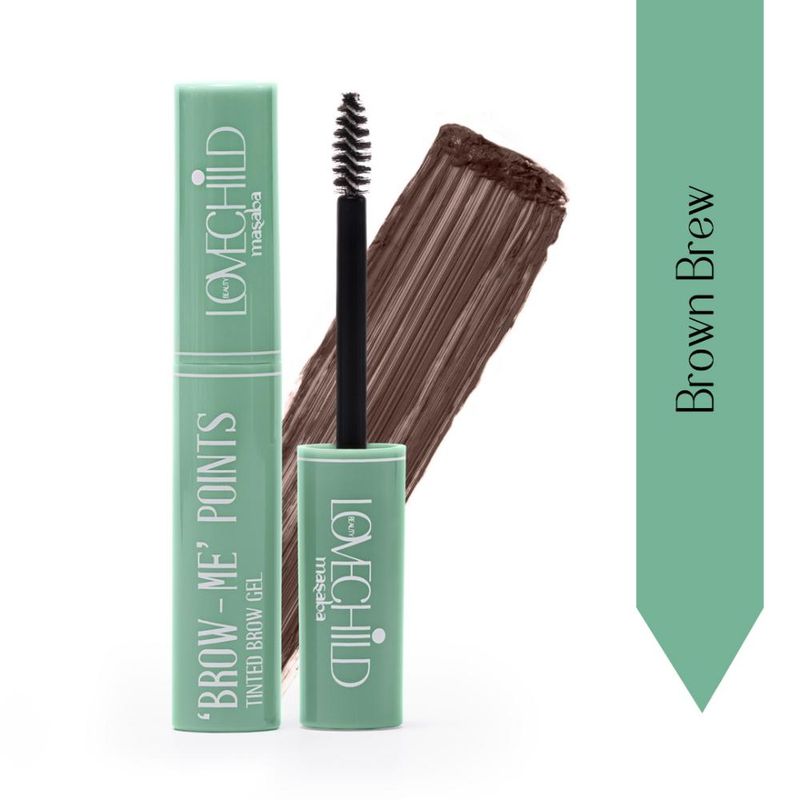 LoveChild Masaba Brow Me Points Styling Gel - Brown Brew