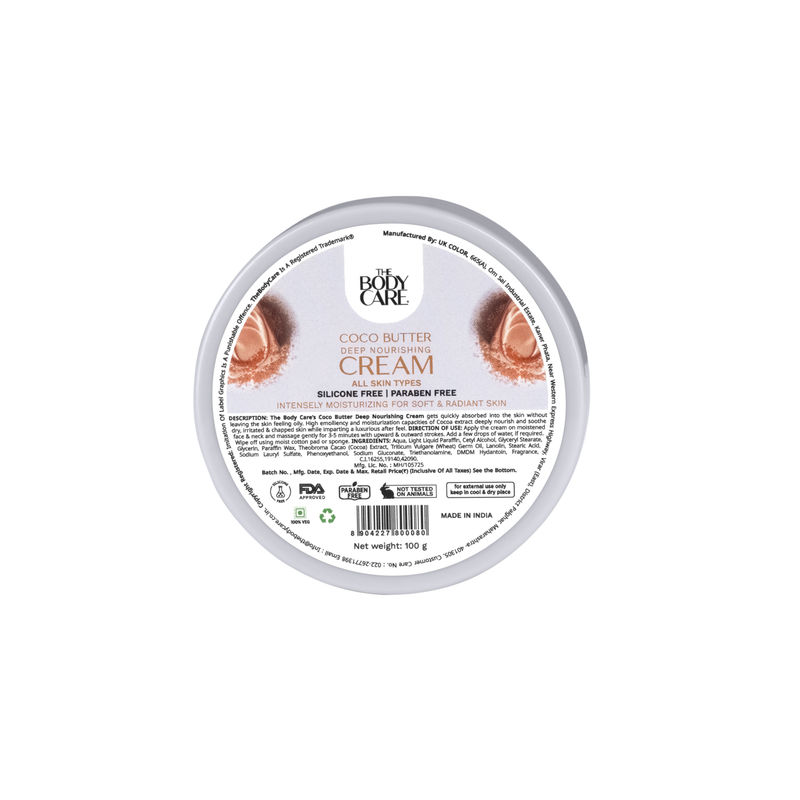 The Body Care Nourishing Coco Butter Cream