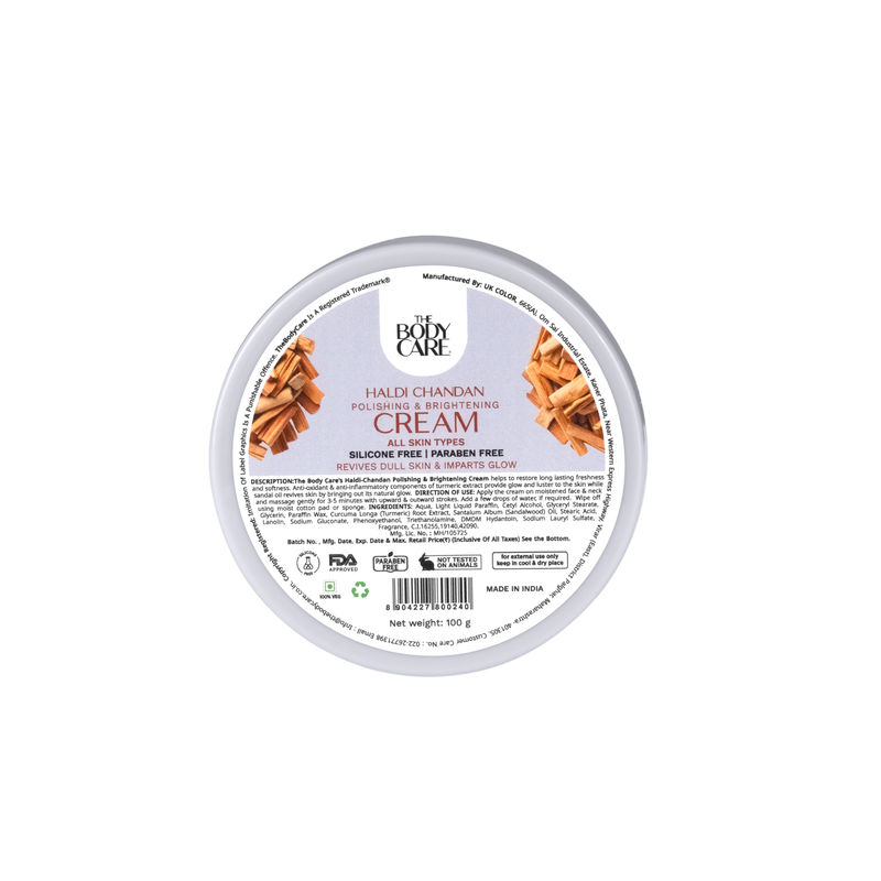 Haldi-Chandan Polishing & Brightening Cream