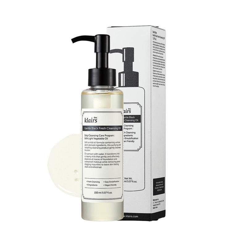 Klairs Gentle Black Fresh Cleansing Oil