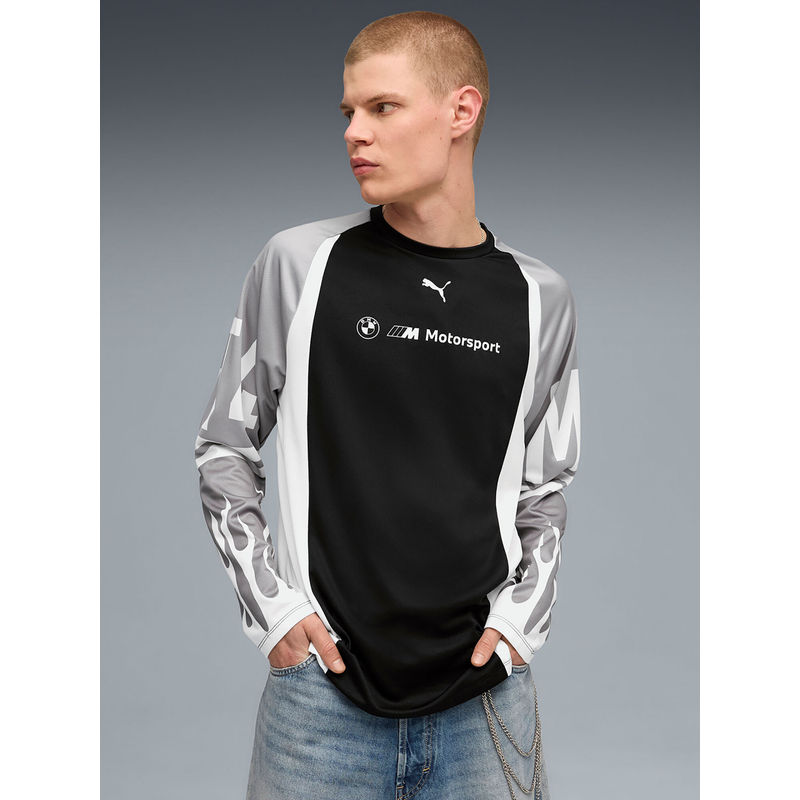 Puma Bmw Mms Mens Relaxed Fit T-Shirt Black (S)