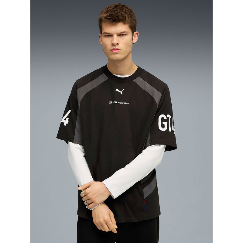 Puma Bmw Mms Mens Lifestyle T-Shirt Black (M)