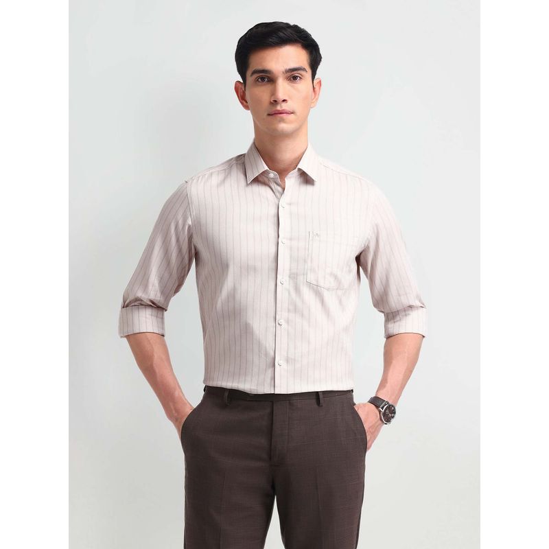Arrow Manhattan Slim Fit Dobby Shirt (40)