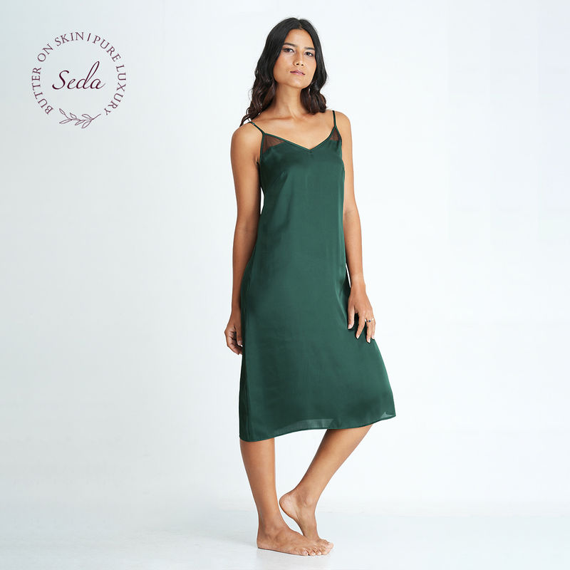 Mackly Womens Longline Slip Dress (XS)