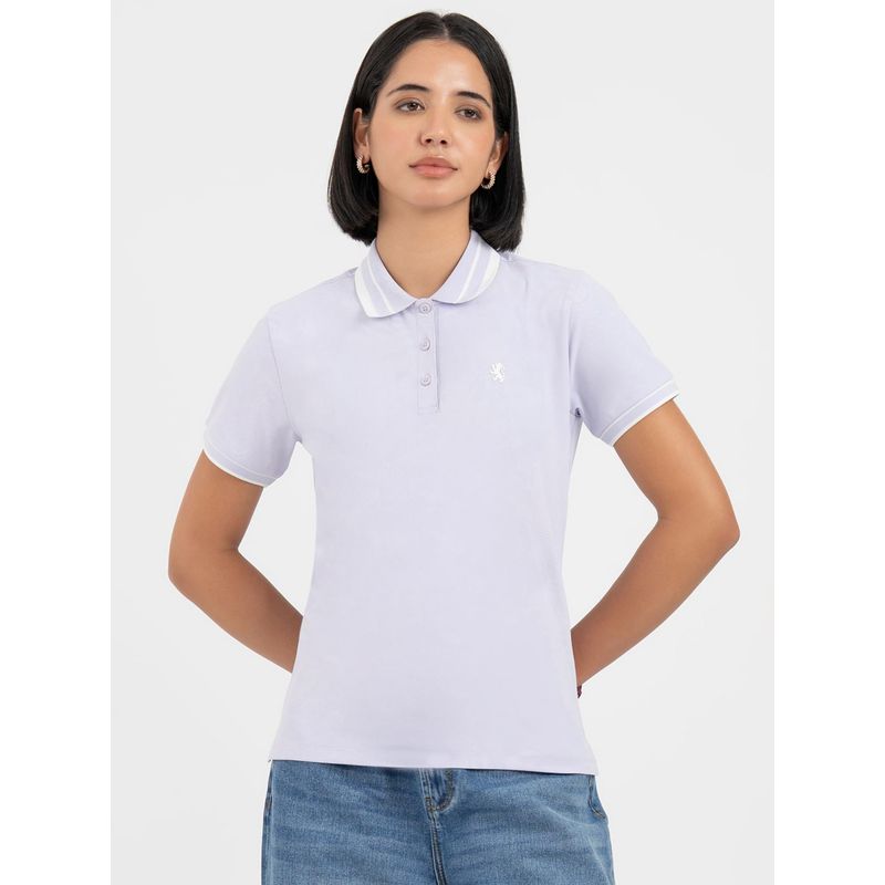 Buy Red Tape Lavender Polo T-Shirt for Women Online