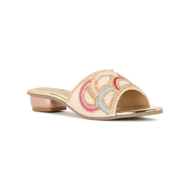 Bata Red Label Women Slip-On Heels Pink (UK 4)