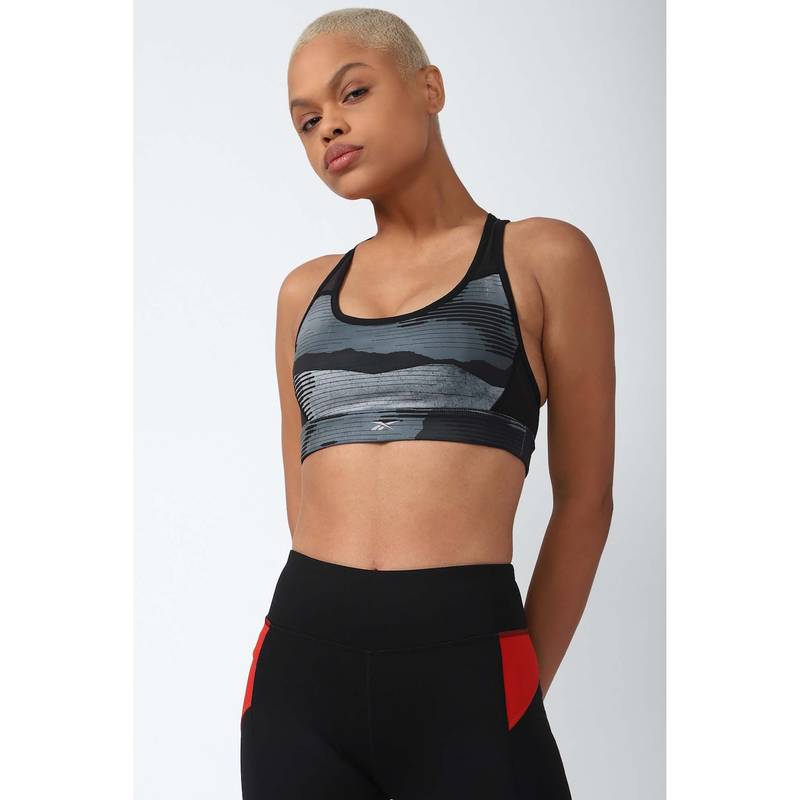 Reebok Women's Re Lux Racer Sports Bra (XS)