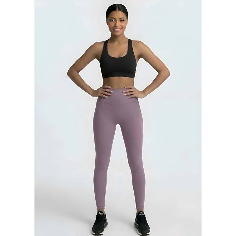 Rock Paper Scissors Seamless Purple Tights (XS)