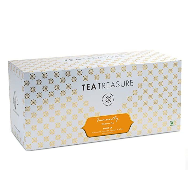 Tea Treasure Immunity Tea 25 Pyramid Tea Bags