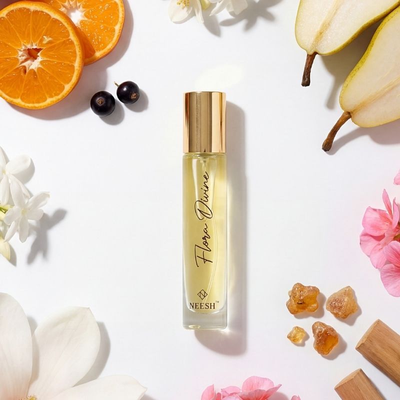 NEESH Flora Divine Extrait De Parfum – Fresh Floral Perfume for Women