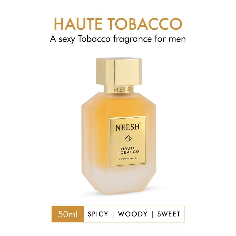 NEESH Haute Tobacco Extrait De Parfum – Smoky Tobacco Perfume for Men