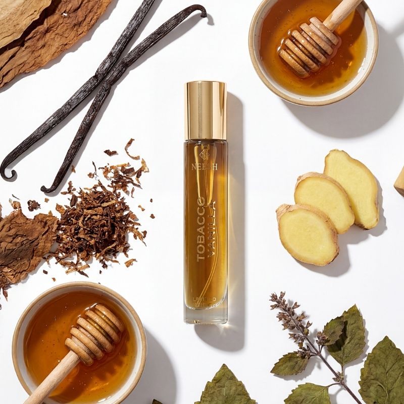 NEESH Tobacco Vanilla Limited Edition Extrait De Parfum – Warm Vanilla Tobacco Perfume for Men