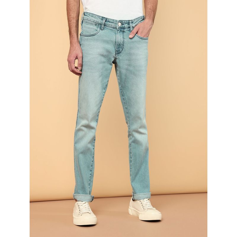 Wrangler Men's Skanders Blue Jeans (Slim) (34)