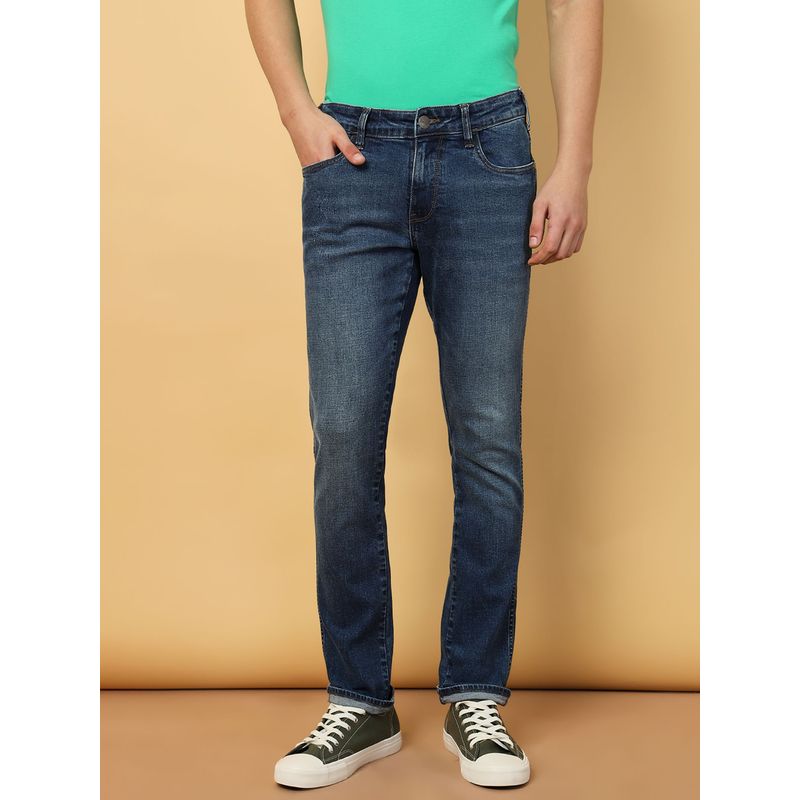 Wrangler Men's Skanders Blue Jeans (Slim) (34)