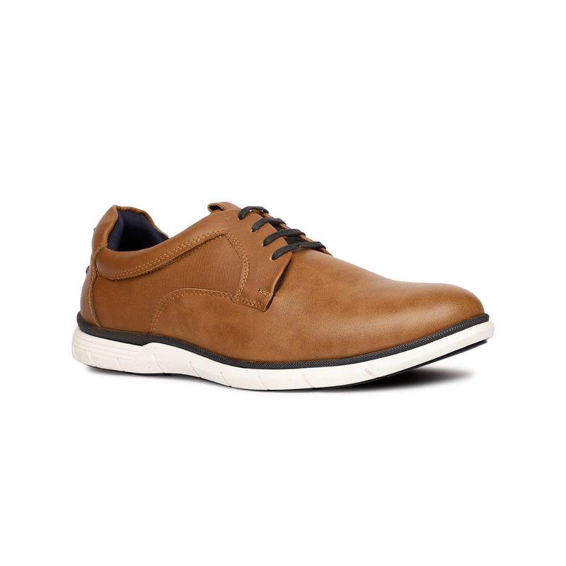 Bata Comfit Corporate Casuals for Men (Tan) (UK 7)