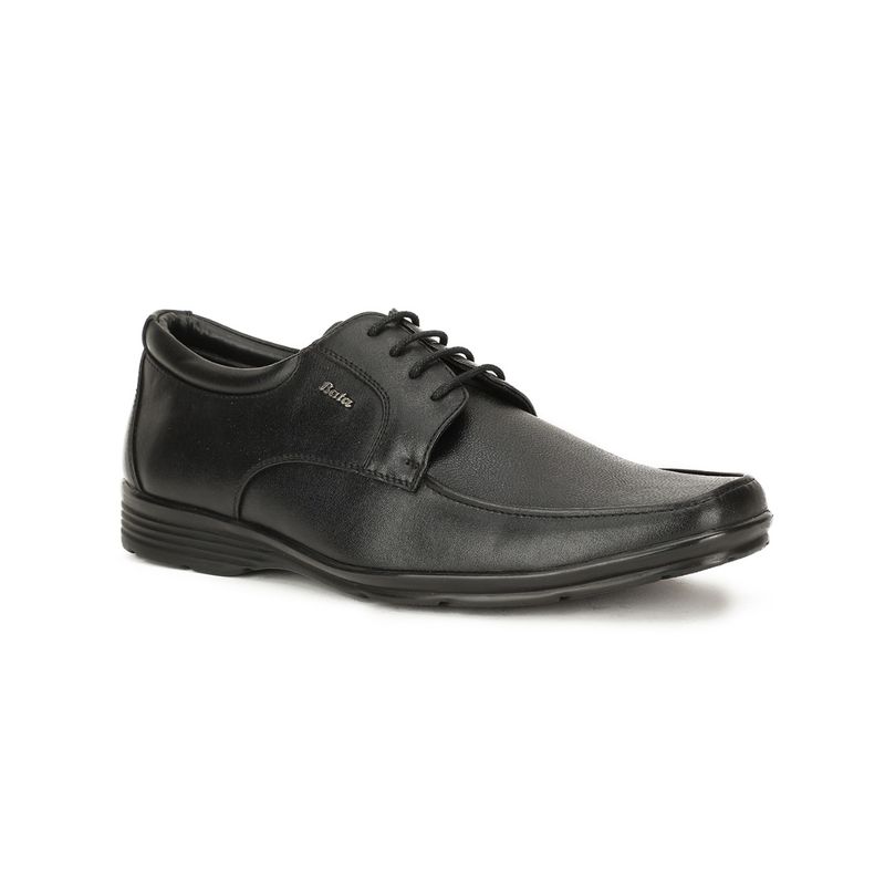 Bata Derby for Men (Black) (UK 9)