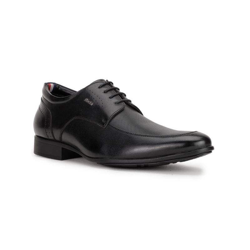 Bata Derby for Men (Black) (UK 7)