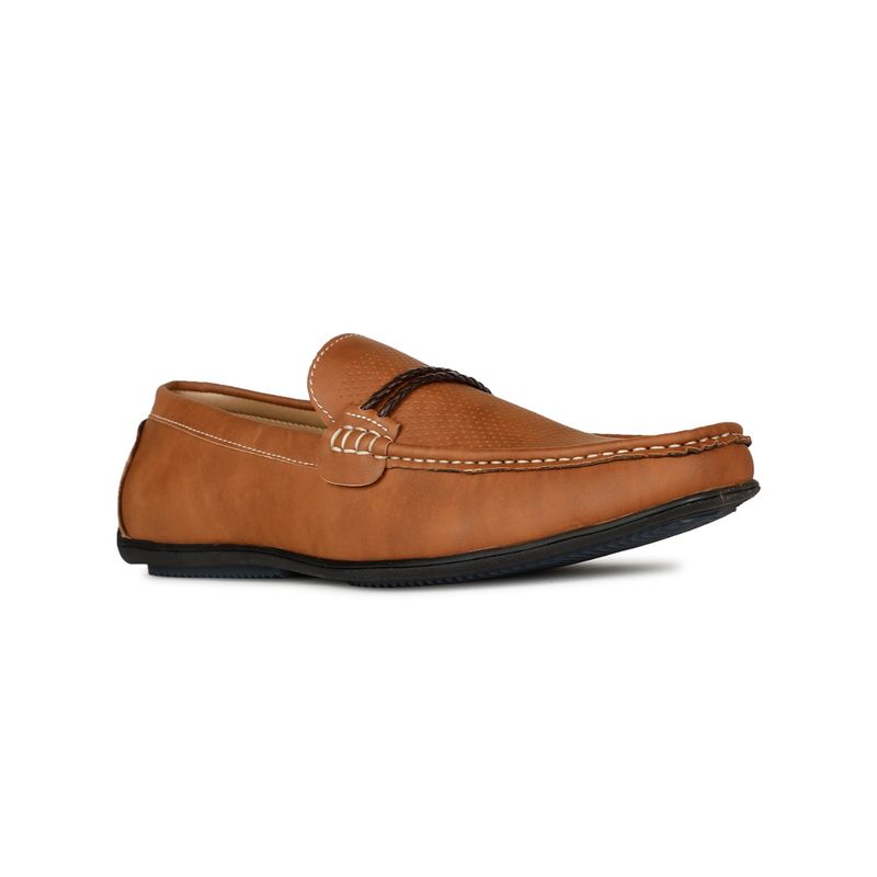 Bata Murphy Loafers for Men (Tan) (UK 7)