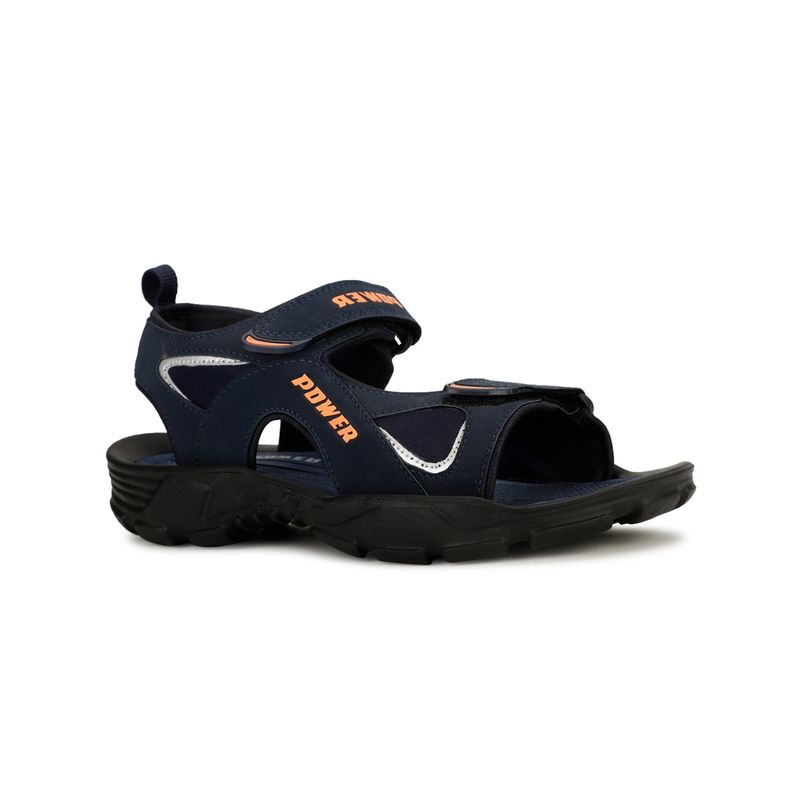 Power Men Navy Sandals (UK 7)