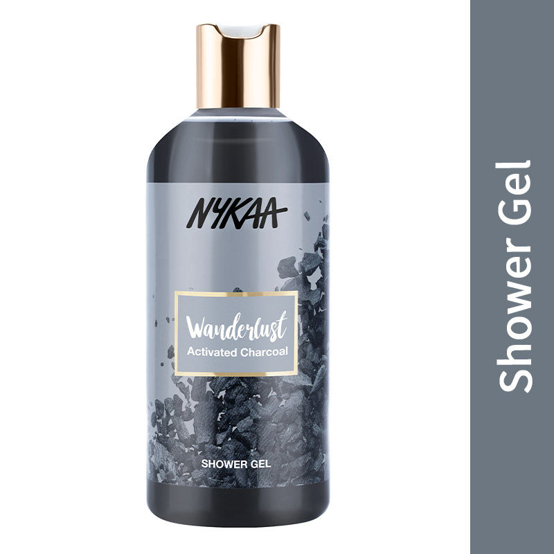 Nykaa Wanderlust Shower Gel - Activated Charcoal