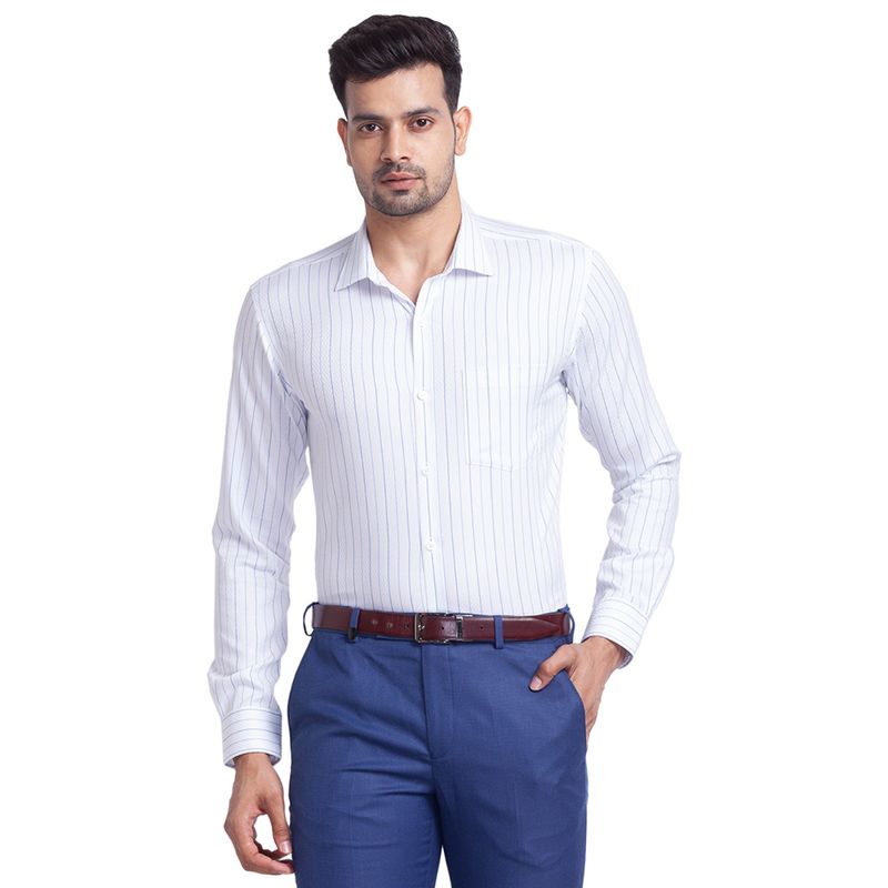 Park Avenue Medium Blue Shirt (39)