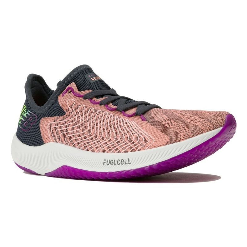 New Balance Women Rebel Pink Running Shoe (UK 4)